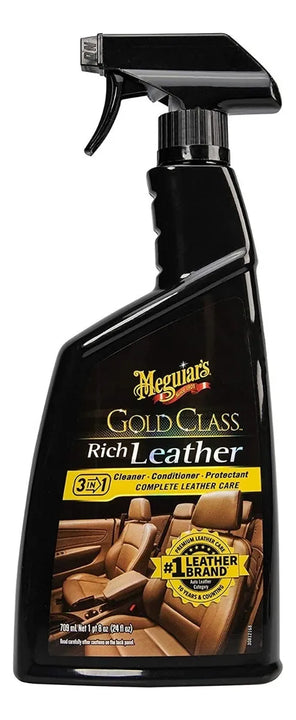 Cera líquida en pote Meguiar's Gold Class Gold Class Rich Leather 1 de 450mL 450g