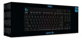 Teclado Logitech G Pro Rgb Switch Gx Clicky Blue Gaming Idioma inglés EE. UU.