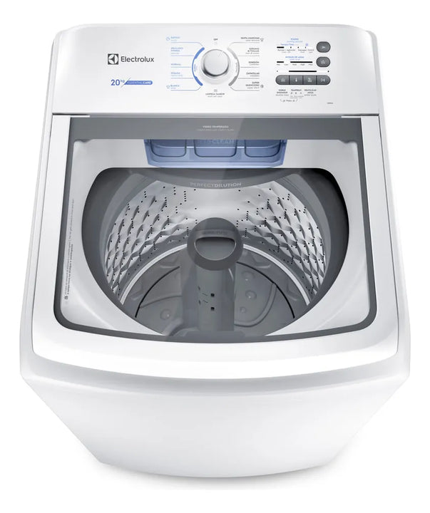 Lavadora Electrolux Carga Superior 20kg Con Agitador Lb20a Blanco