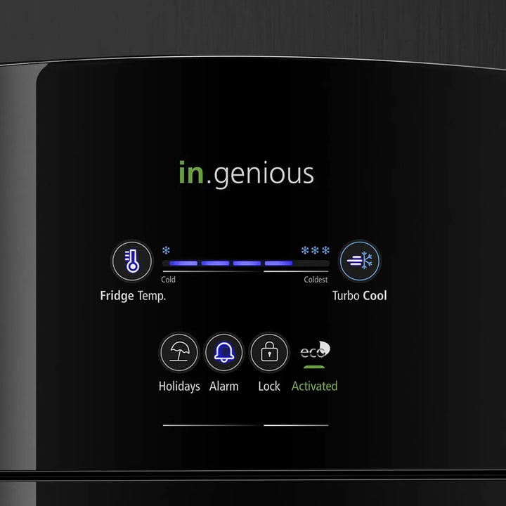 Heladera No Frost Mabe RMB400IBBRX0 418L Plateada con Negro | Bottom Freezer