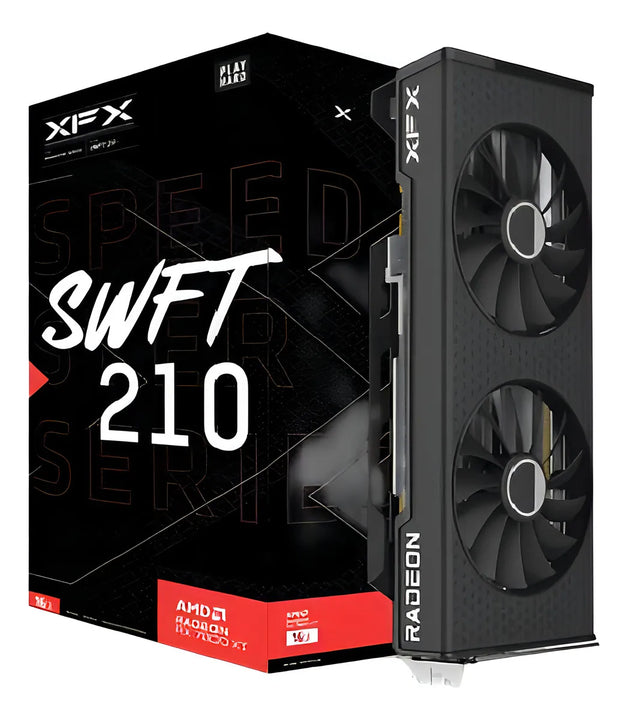 Tarjeta De Video Xfx Amd Rx 7800xt 16gb Radeon Rx-78tswftfp
