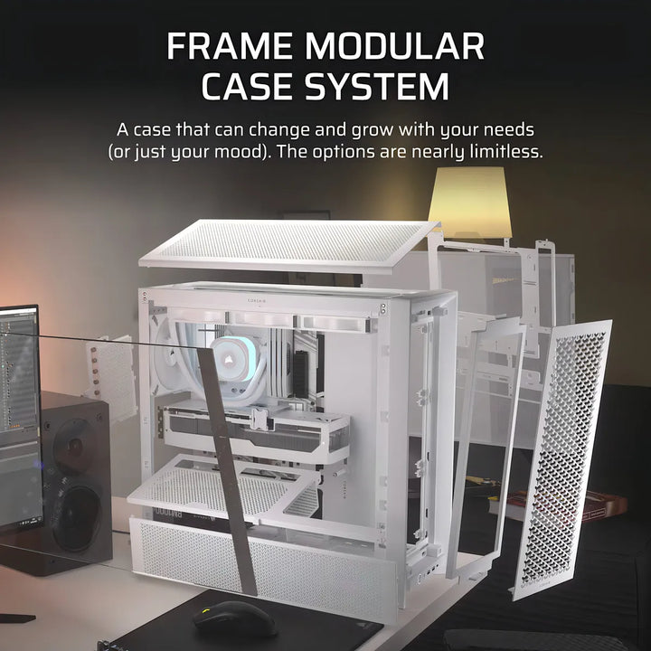 Gabinete Gamer Corsair 4000d Frame White