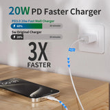 Ocupwei Cargador De Telefono [certificado Mfi] Paquete De 3,