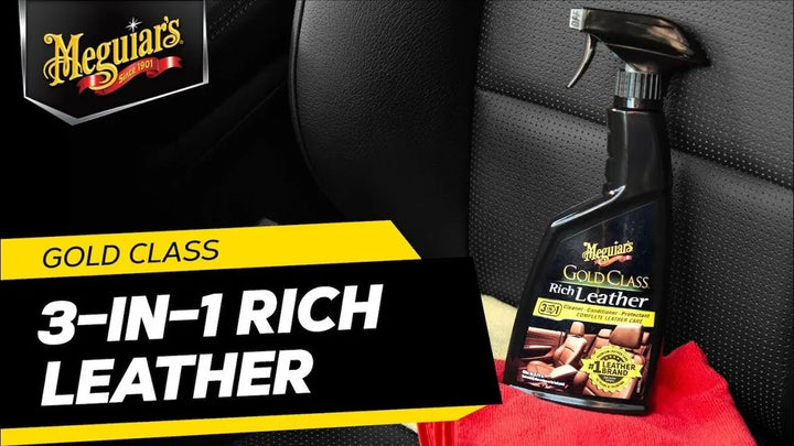 Cera líquida en pote Meguiar's Gold Class Gold Class Rich Leather 1 de 450mL 450g