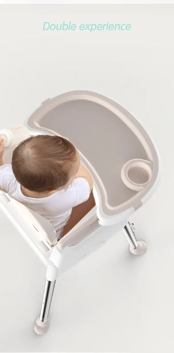 Silla Comedor Para Bebe Multifuncional 5 En 1 + Obseq Bz-506 Color Azul Ninos