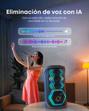 Parlante Bluetooth Soundcore Rave 3s Con 2 Microfonos 200w Color Negro