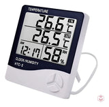 Termohigrometro Digital Higrometro,termometro,reloj Alarma