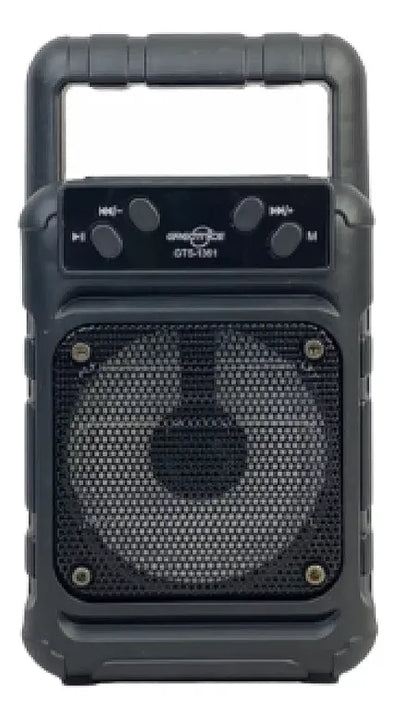 Parlante Pequeño Bluetooth , Usb Y Radio Recargable Negro