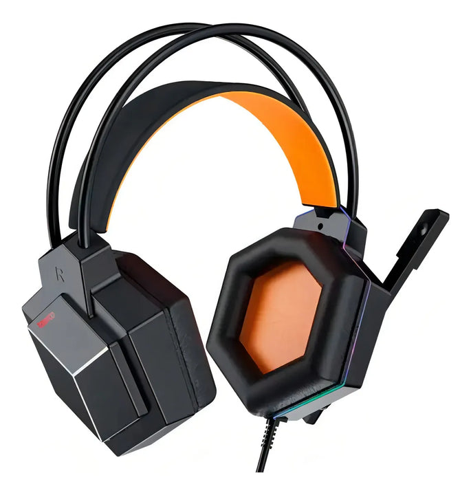 Audifonos Games Con Microfono Para Pc Ps4 Xbox Tranyoo T-h4 Color Negro