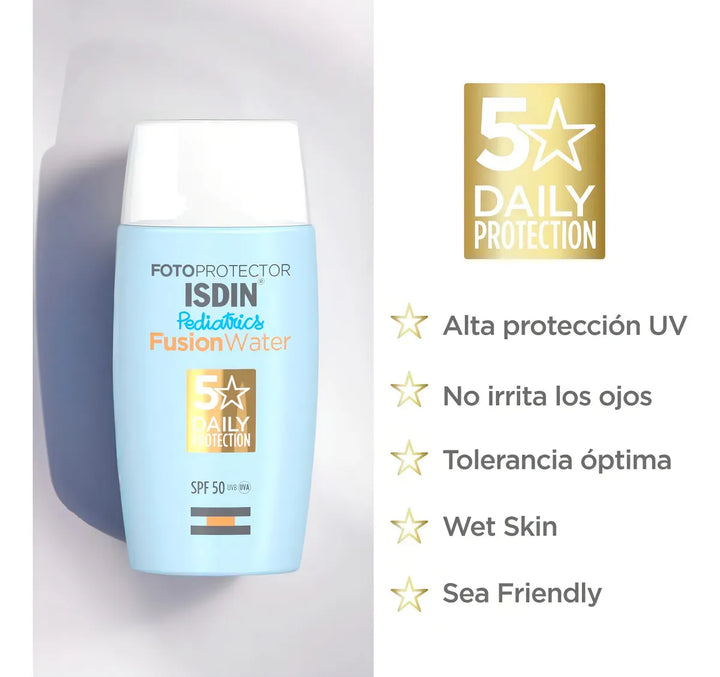 Isdin Fusion Water Pediatrics Spf 50 - mL a $2401
