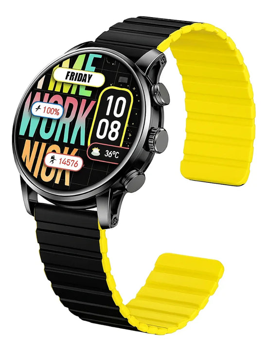 Reloj Inteligente Smartwatch Kieslect Kr2 Pulso Magnetico Blanco Negro