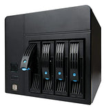 Chasis Nas 4 Bahías Con Psu Flex Mini-itx, Bandejas 2.5/3.5