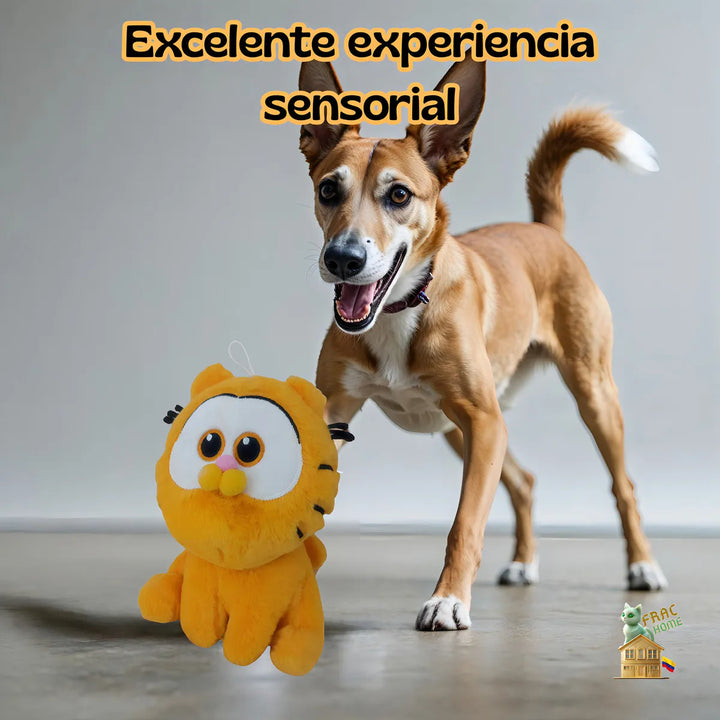 Regalo Peluche Muñeco Juguete Gato Gatico Minino Felino Michi Exótico Expresivo Premium Suave Felpa Naranja Tierno Adorable Encantador Decorativo Infantil Ideal