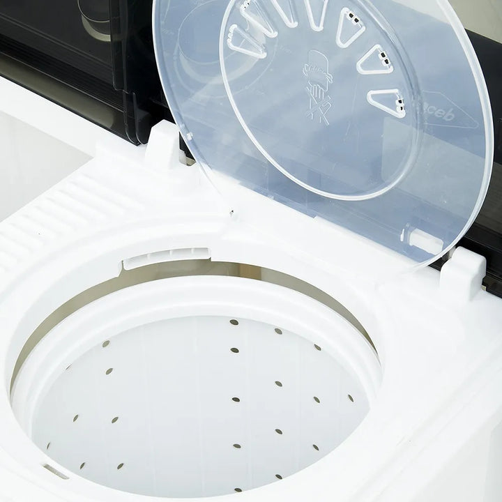 Lavadora Semiautomática De 7 Kg Blanca Color Blanco