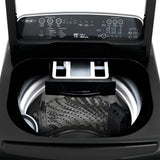 Lavadora Zoü 14 Kg Digital Negra Color Negro