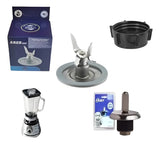 Cuchilla Para Oster 4 Aspas + Kit Acople + Base 6 Puntas