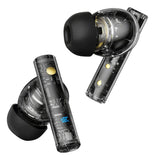 Audífonos Kz Carol Pro con Ldac, Anc y Hi-fi Bluetooth color negro