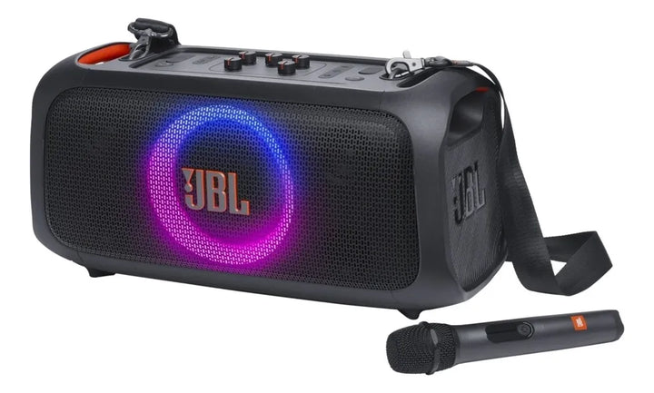 Bocina Portátil Jbl Partybox On The Go Essential Bt, Negro. Color Negro