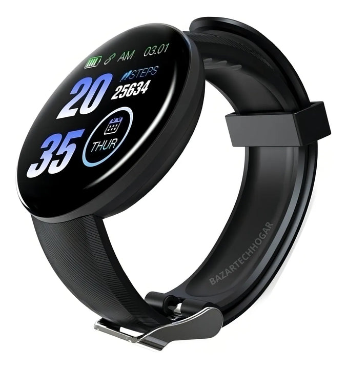Smartwatch Reloj Inteligente D18 Heart Rate Modelo 2022