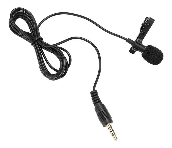 Microfono Corbata Jack 3.5 Clip Grabar Audios Videos Celular