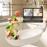 Sartén De Cerámica Antiadherente Blanca 20 Cm Para Inducción