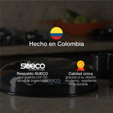 Estufa De Mesa A Gas Natural Sueco 4 Puestos Negro