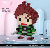 Juguete Armable Demon Slayer Magic Block Fichas Bloque Armar 500 Demon Slayer