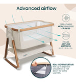 Cuna Y Cama De Noche Plegable Para Bebé Con Mecedora 0-6 Mes