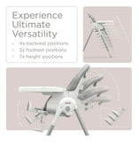 Silla Alta Plegable 3 En 1 Para Bebé Con Bandeja Extraíble