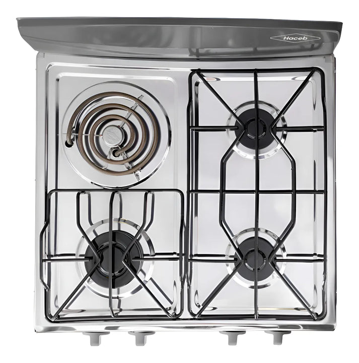 Estufa Romero Gabinete Torre Mixta 3x1 Gas Propano Plata Tipo de conexión Gas envasado