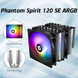 Refrigerador De Cpu Phantom Spirit 120 Se Argb Con Tecnologí
