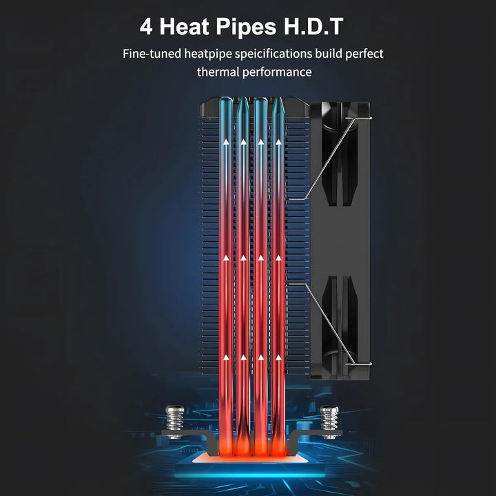 Cooler Para Cpu Paladin Ex400 Pccooler Para Amd E Intel