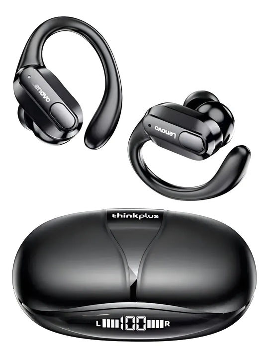 Auriculares Bluetooth 5.3 Lenovo Xt80 Thinkplus negros