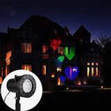 Proyector Navideño Luces Led Movimiento Exterior E Interior