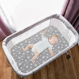 Juego De 2 Sábanas Impermeables Para Moisés Tipo Halo