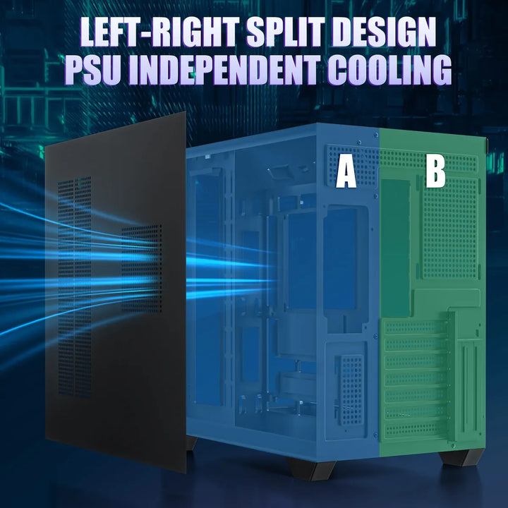 Funda Para Pc Para Juegos Atx Cpmputer Case Con 7