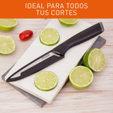 Cuchillo Multiusos 12cm Imusa Talent Acero Inoxidable Color Negro