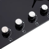 Estufa De Empotrar Vidrio 5883 Gas Natural Negro