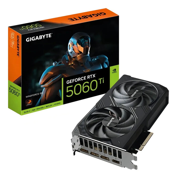 Tarjeta gráfica Gigabyte Geforce Rtx5060 Ti Windforce 8gb Gdr7