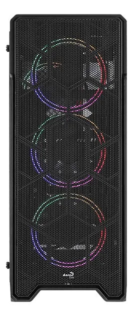 Gabinete Chasis Gamer Aerocool Ore Saturn 4 Ventiladores Frgb