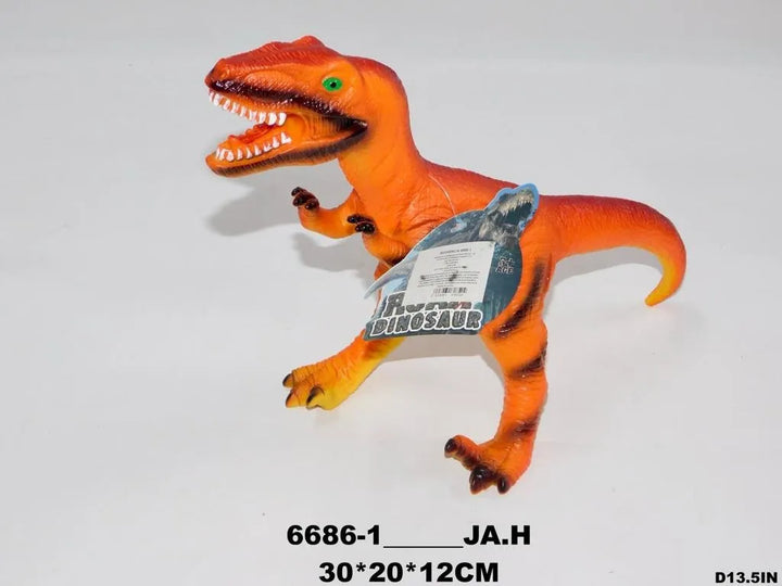 Dinosaurio Juguete Chillon Rex En Caucho Con Sonido