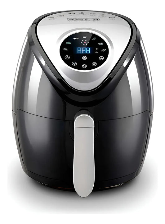 Freidora De Aire Digital 3.2 L 7 Programas Breivon Air Fryer Negro
