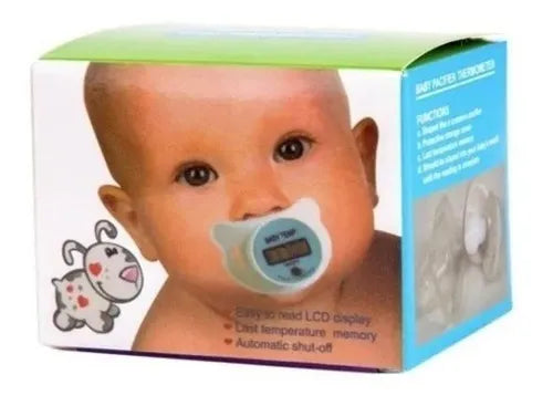 Termómetro Para Bebe Tipo Chupón Digital Fiebre