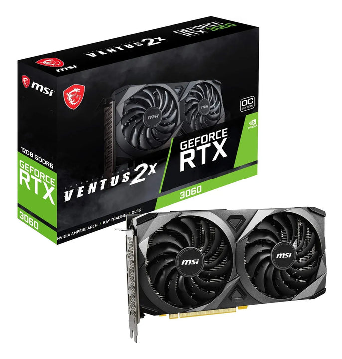Msi Geforce Rtx 3060 Ventus 2x 12g Oc, Tarjeta Grafica