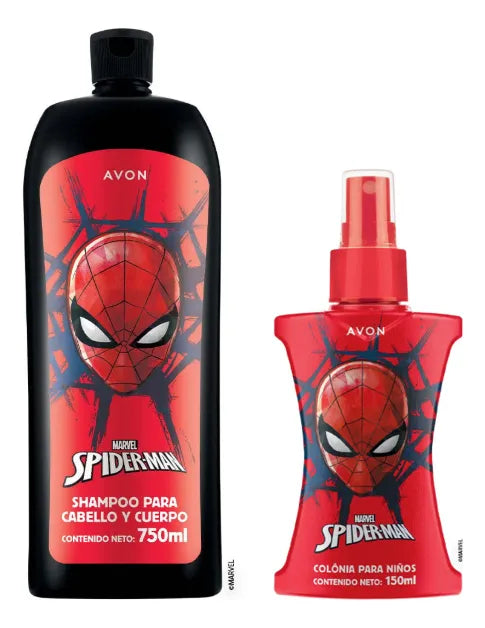 Set Colonia Spider-man +shampoo