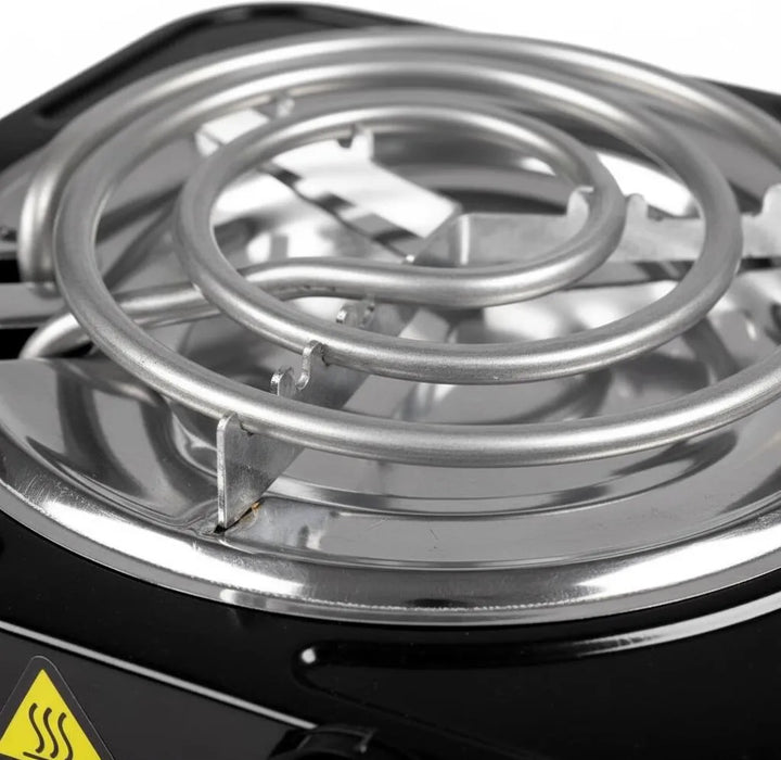 Estufa Eléctrica 1 Puesto 5 Niveles De Temperatura Negro