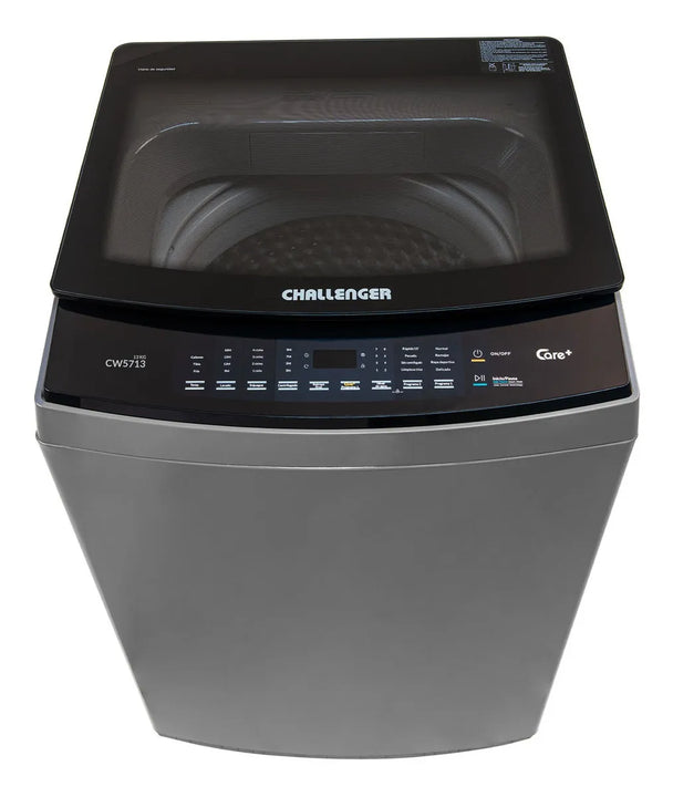 Lavadora Automática 13 Kg Panel Digital Cw5713dg Challenger Gris