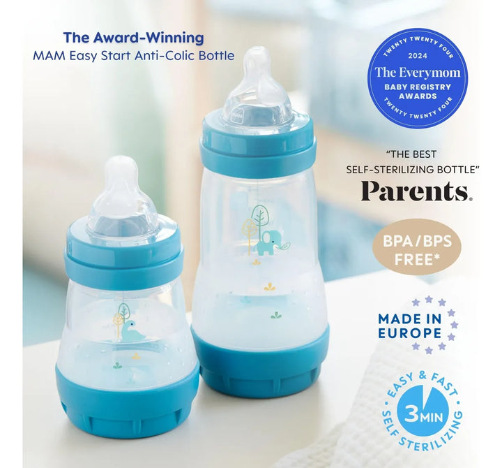 Mam Biberones Anticólicos Fáciles De Iniciar De 5 Onzas