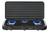 Estufa De Gas Sencilla 3 Boquillas Sk-6003 Sokany 5.5wk Negro