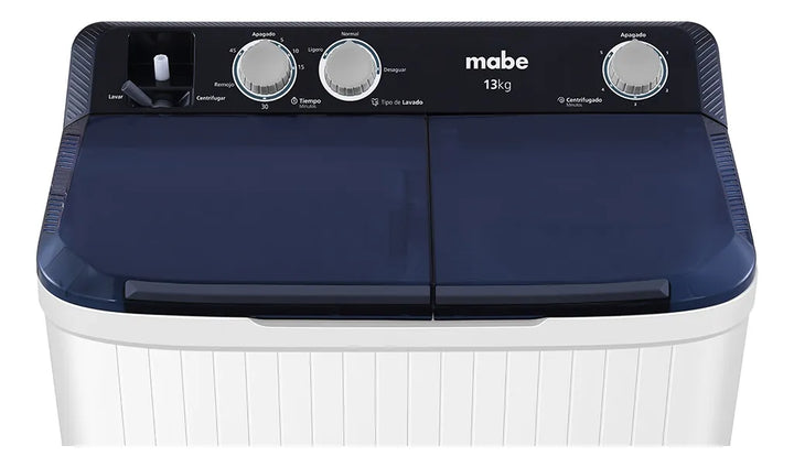 Lavadora Semiautomática 13kg Mabe Lmd3123hbab0